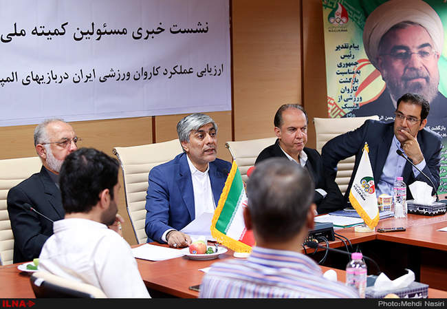 نشست خبری کیومرث هاشمی، رئیس کمیته ملی المپیک