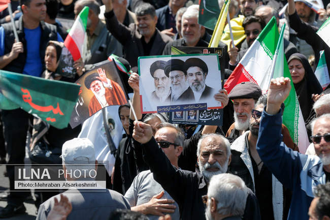 مراسم اربعین رهبر شهید انقلاب در تهران / 1