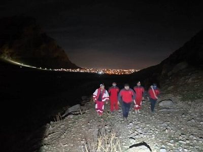 نجات ۲ جوان کرمانشاهی گرفتار شده در ارتفاعات تنگه کنشت کرمانشاه