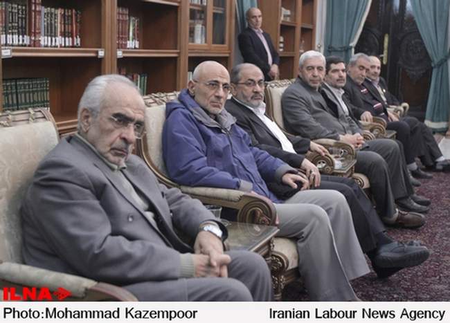 دیدار اعضای ستاد بزرگداشت مرحوم عسگراولادی با آیت الله هاشمی