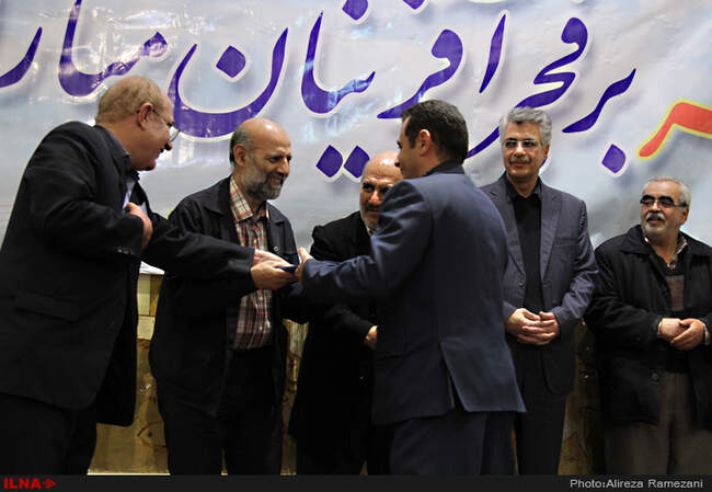 مراسم جشن سی و هشتمین سالروز پیروزی انقلاب اسلامی باحضور  علیرضا محجوب