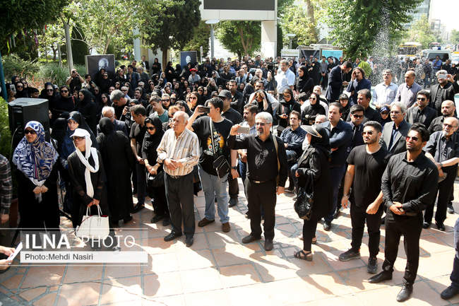 مراسم تشییع ناصر هوشمند وزیری