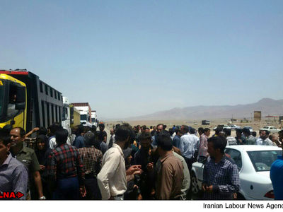 جزئیات کشته شدن کارگر «معدنجو» در جریان تجمع اعتراضی / گزارش تصویری