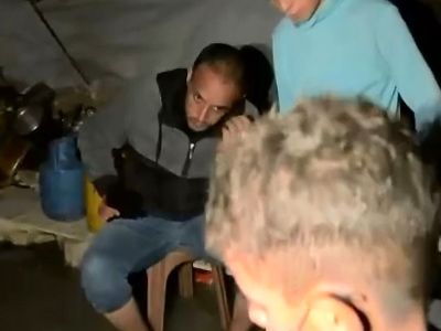  غرق‌ شدن صدها چادر آوارگان جنگ‌ زده در غزه به دلیل موج سرما و بارش‌های شدید + فیلم