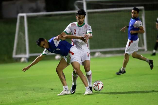 تصاویر/ آخرین تمرین تیم ملی امید در دوحه