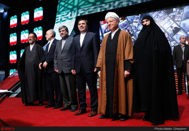  مراسم گرامیداشت دهه فجر و سالروز ورود امام با حضور آیت الله هاشمی رفسنجانی