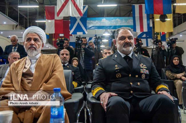 نشست خبری فرمانده نیروی دریایی ارتش جمهوری اسلامی ایران 