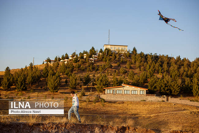 جشنواره پرواز بادبادک‌ها در قزوین