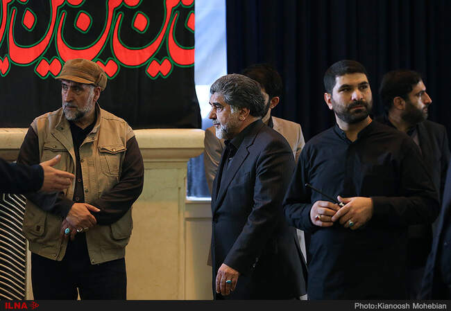 مراسم ترحیم پدر سردار سلیمانی
