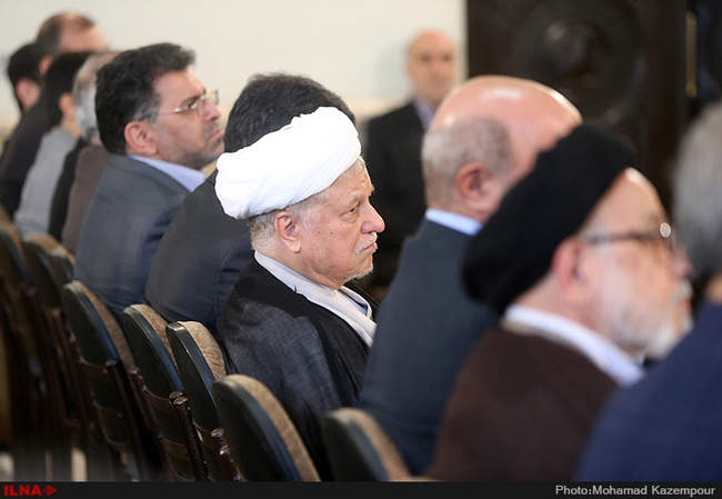 دیدار رئیس، معاونین و جمعی از مدیران سازمان تأمین اجتماعی با آیت الل�