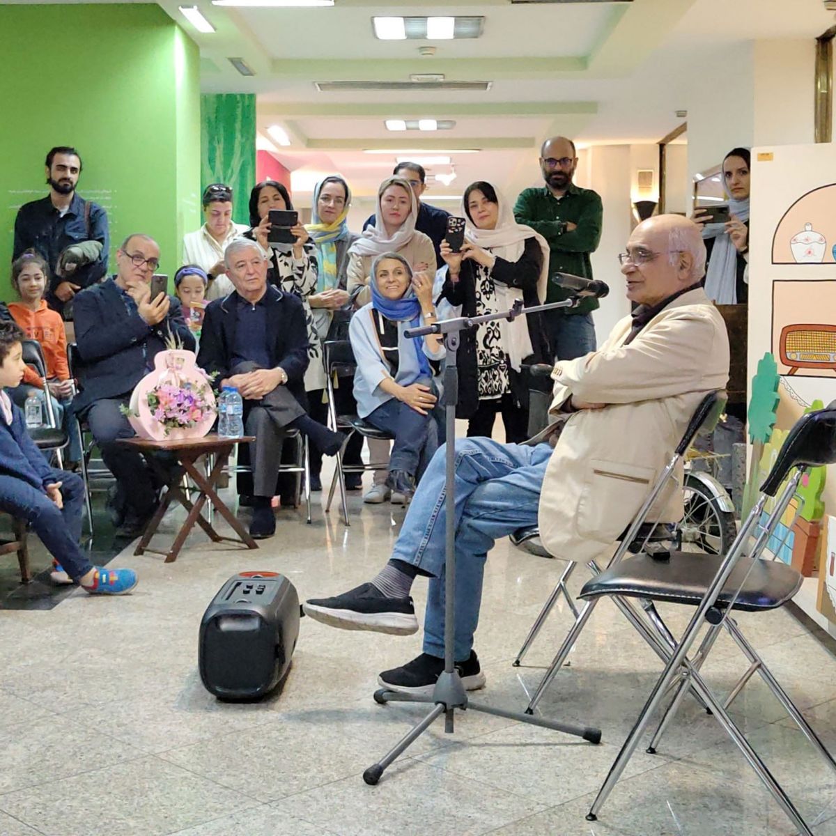 بزرگداشت هشتاد سالگی «هوشنگ مرادی کرمانی» در «موزه کودکی ایرانک» 