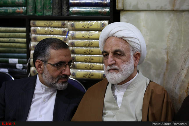 بزرگداشت آیت الله هاشمی شاهرودی در مسجد ارگ تهران 