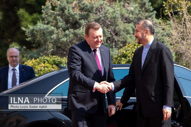 دیدار وزرای خارجه ایران و بلاروس