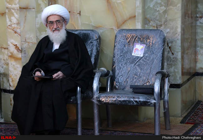 مراسم بزرگداشت مرحوم غضنفر رکن آبادی در مسجداعظم قم