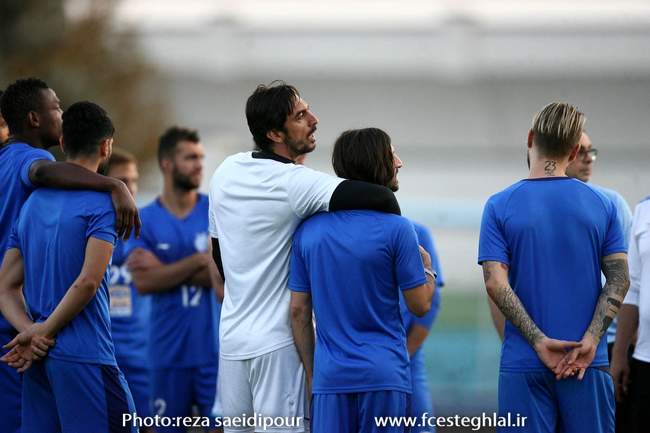 شفر استقلال را آماده پیروزی در دربی می‌کند (تصاویر)