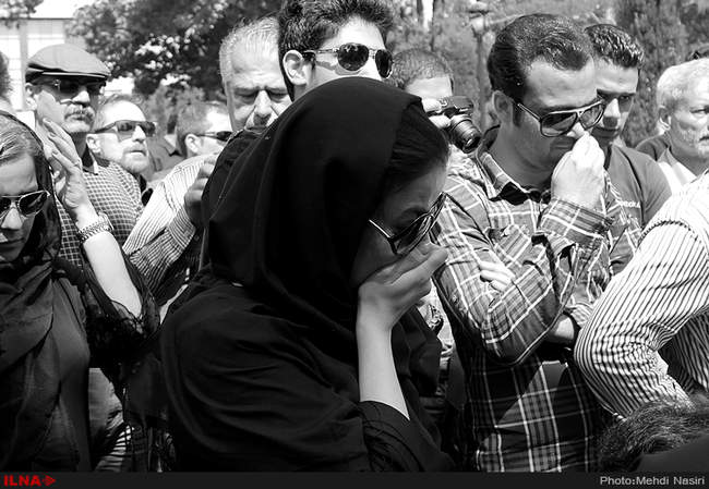 مراسم تشییع پیکر زنده یاد مصطفی کمال پورتراب