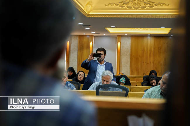 نشست خبری رئیس اتاق بازرگانی قزوین به روایت تصویر