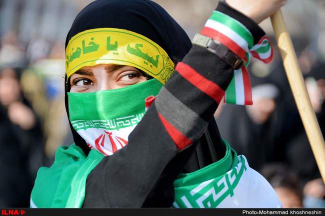 راهپیمایی مردم در محکومیت اغتشاشات اخیر - مشهد