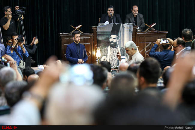 مراسم ختم ناصر ملک مطیعی