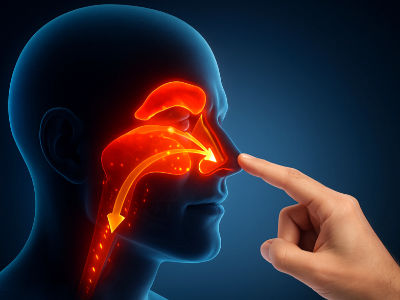 حرکتی که فوراً گرفتگی بینی را برطرف می کنید