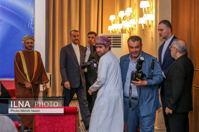 دیدار وزرای خارجه ایران و عمان