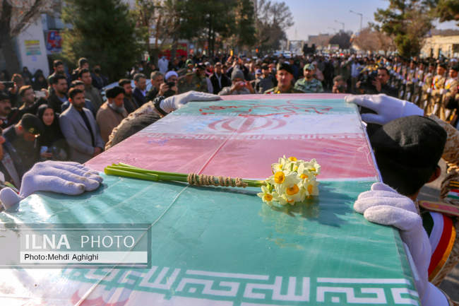 تشییع پیکر مطهرشهیدگمنام در قوچان برگزار شد 