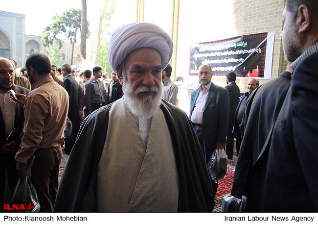 مراسم ترحیم والده حجت الاسلام ابوترابی فرد 