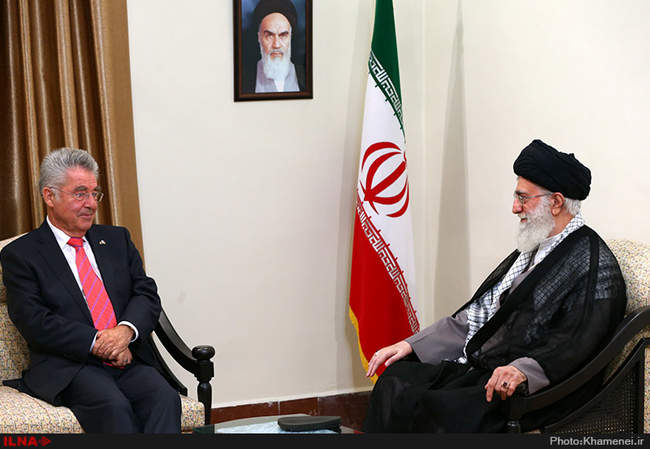 دیدار رئیس‌جمهور اتریش با رهبر انقلاب