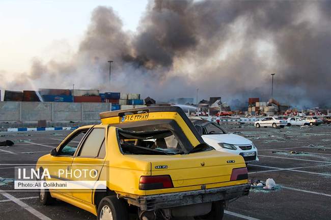 حادثه در بندر شهید رجایی بندرعباس
