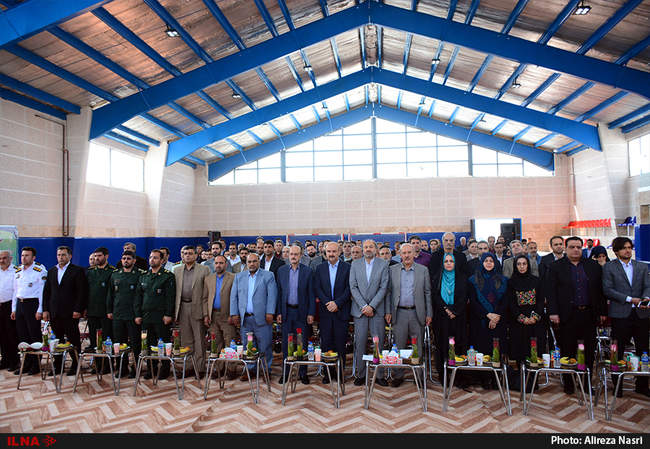 افتتاح طرح های شهرداری قزوین