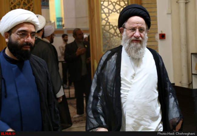 مجلس یادبود جانباختگان حادثه منا درحرم حضرت معصومه(س)