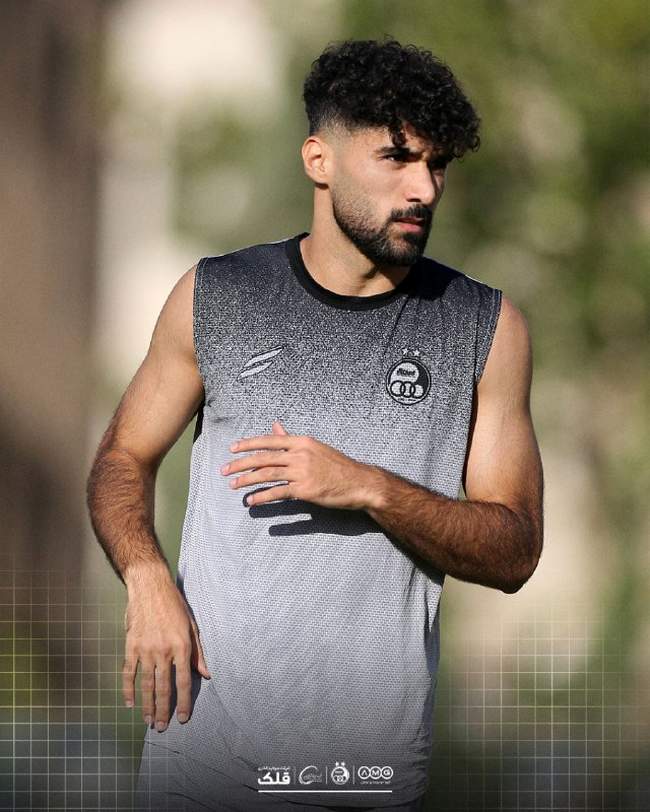 آخرین جلسه تمرینی استقلال قبل از بازی با شمس آذر