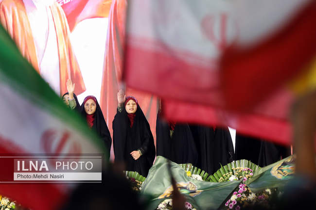 گزارش تصویری بدرقه ملی‌پوشان در میدان انقلاب