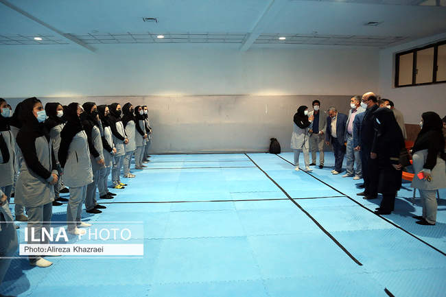 افتتاح زمین ساحلی کبدی و بازدید معاون وزیر ورزش و جوانان از اردوی تیم