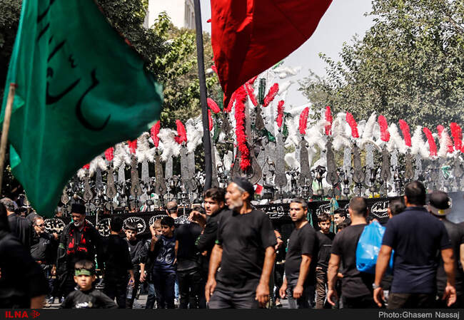 عزاداری عاشورا در جوادیه تهران