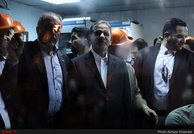 آیین گشایش طرح های توسعه فولاد سبا