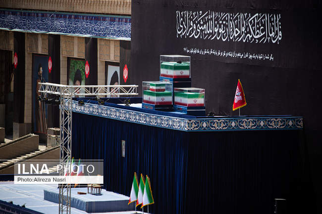  دومین روز مراسم وداع با رهبر شهید انقلاب در مصلای تهران/ 12