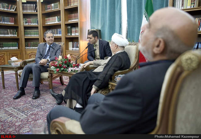 دیدار سفیر ترکیه در جمهوری اسلامی ایران با آیت الله هاشمی رفسنجانی