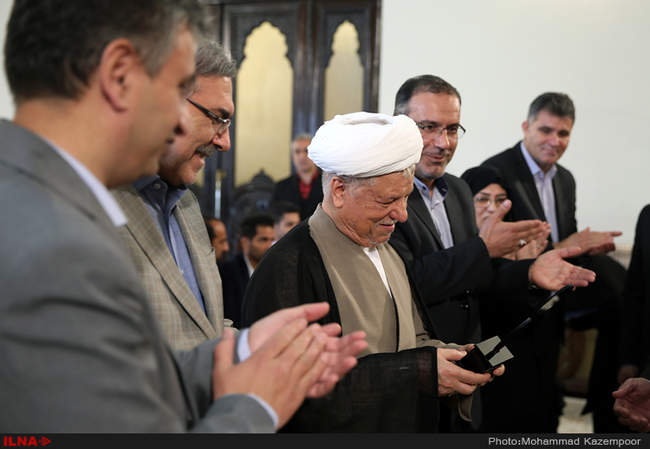 مراسم تجلیل از قهرمانان مسابقات خاورمیانه ـ ترکیه 2014  با حضور آیت الل