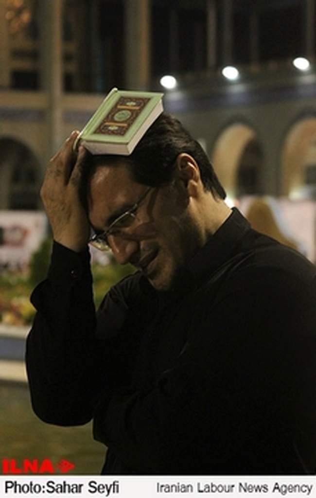 مراسم شب احیا در مصلی امام خمینی(ره)