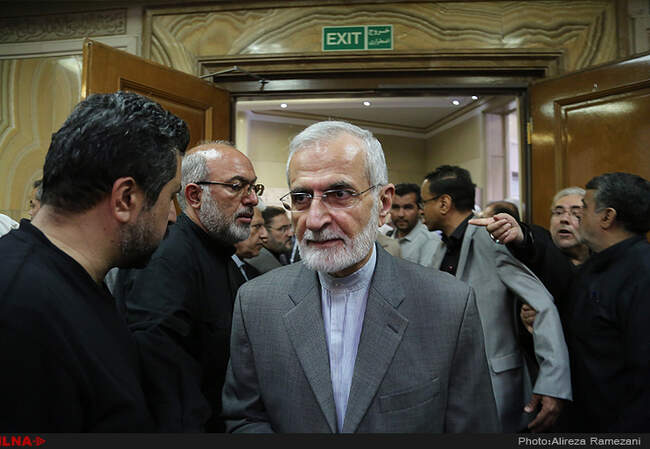 مراسم ترحیم حاج سید رضا نیری 