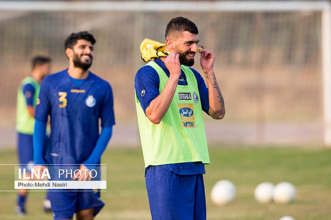 تمرین امروز باشگاه استقلال
