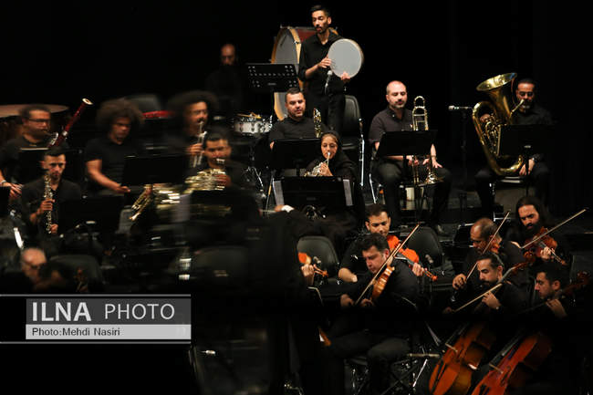 کنسرت ارکستر ملی ایران به رهبری آرش امینی