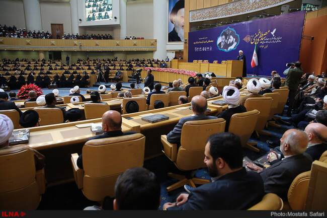 گزارش تصویری همایش بزرگداشت چهلمین سالگرد شهادت حاج سیدمصطفی خمینی
