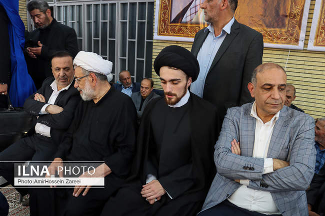سید حسن خمینی در آیین سالگرد امام خمینی(ره) در روستای خیارج قزوین