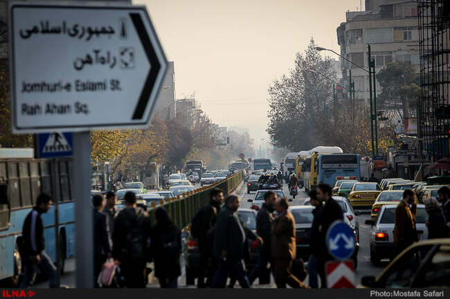 آلودگی هوای تهران