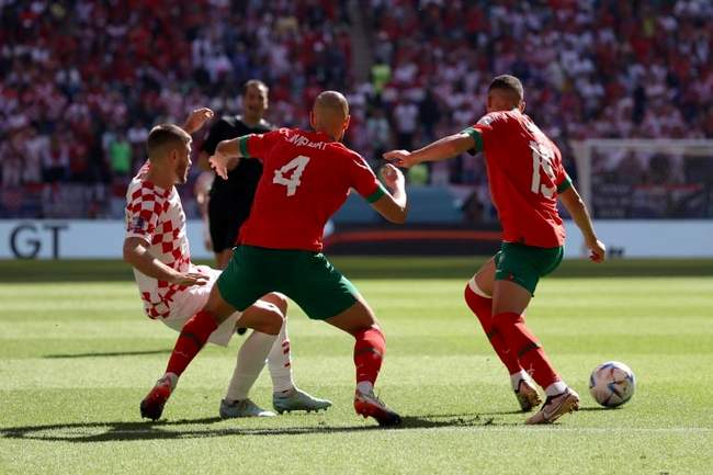 گزارش تصویری دیدار مراکش - کرواسی