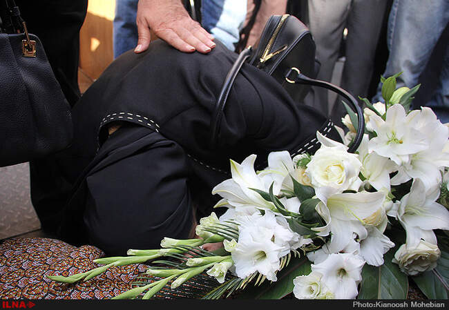 مراسم تشییع پیکر عبدالرحیم جعفری بنیانگذار انتشارات امیرکبیر