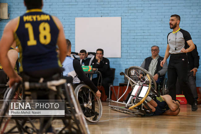 رقابت‌های لیگ ملی بسکتبال با ویلچر باشگاه‌های کشور