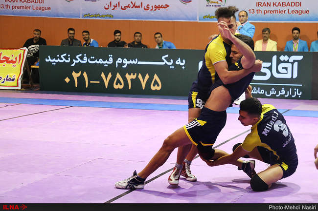 هفته سوم لیگ برتر کبدی مردان 